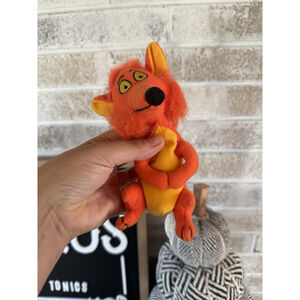 Disney Bean Bag Plush - FOX (Mary Poppins) - 7 " - Pre-owned Stuffed Animal